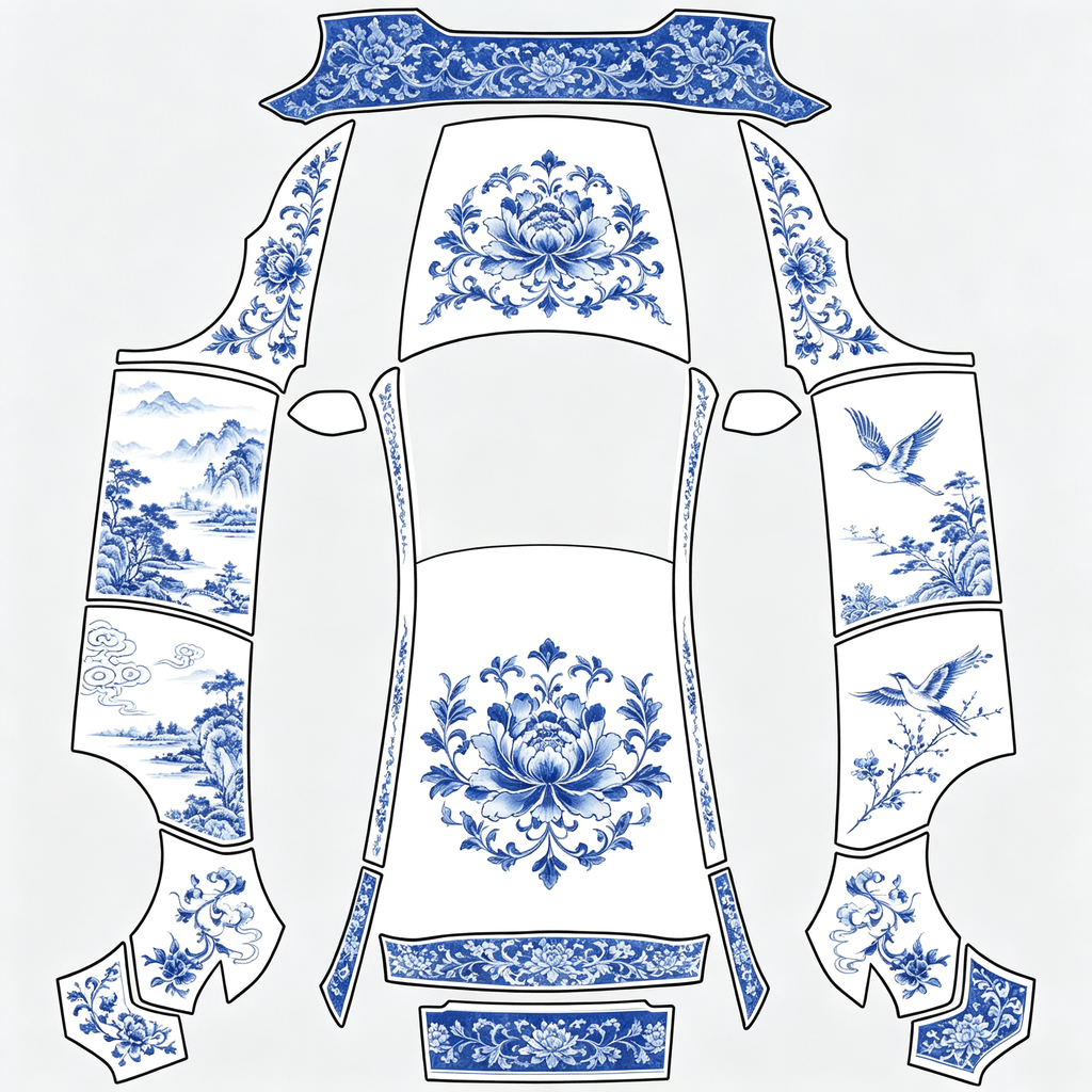 Blue Porcelain