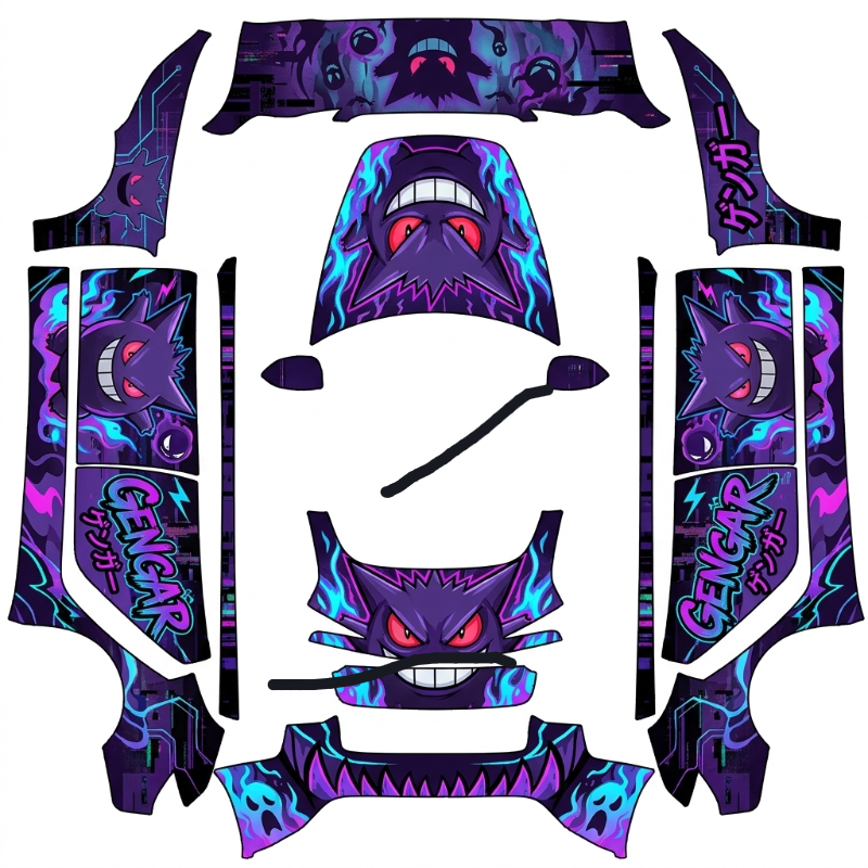 AI Design - 耿鬼主题，酷炫风格